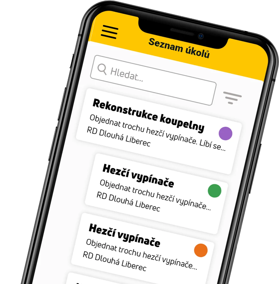 Stavario mobilní aplikace – správa staveb z telefonu